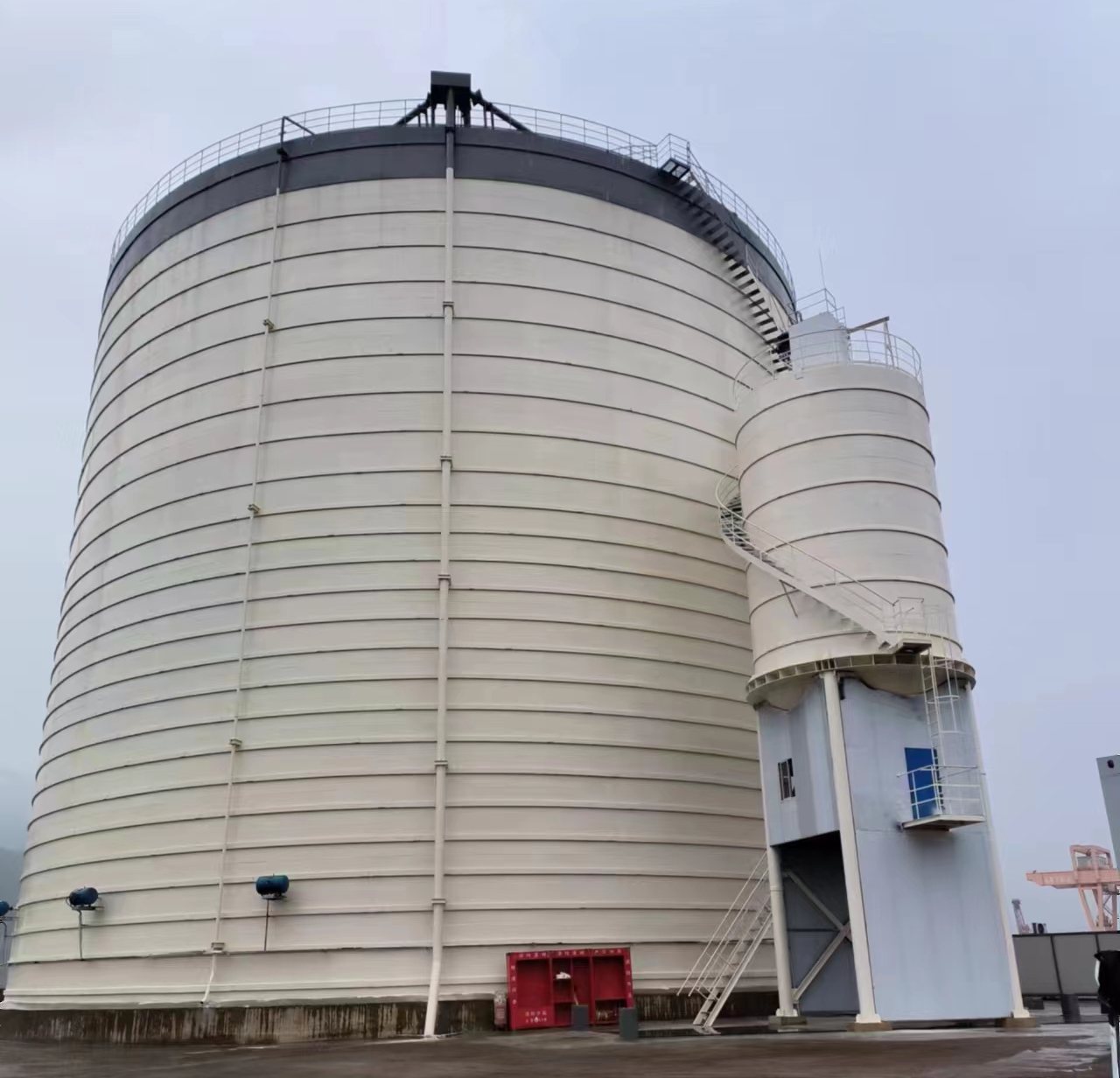 峪泉镇10万吨水泥钢板库